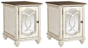 Realyn End Table Set Ashley Furniture Table Set 2-End Table Chair Side / Option 2 Fresh Start Furniture