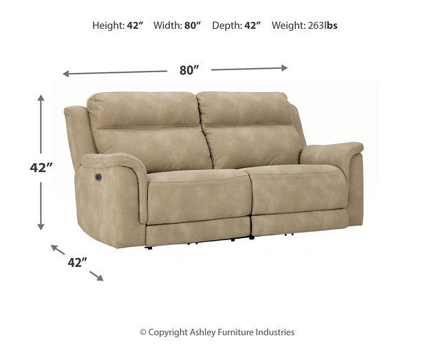 Next-Gen DuraPella Power Reclining Sofa Ashley Furniture Sofa  Fresh Start Furniture