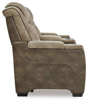 Next-Gen DuraPella Power Reclining Loveseat with Console Ashley Furniture Loveseat  Fresh Start Furniture