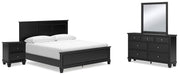 Lanolee Bedroom Set Ashley Furniture Bedroom Set 6-Piece: Dresser & Mirror/Bed (Headboard, Footboar Fresh Start Furniture