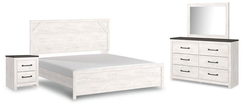 Gerridan Bedroom Set Ashley Furniture Bedroom Set Panel Bed / 6-Piece: Dresser & Mirror/Bed (Headboa Fresh Start Furniture