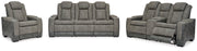 Next-Gen DuraPella Living Room Set Ashley Furniture Living Room Set Slate / 3-Piece: Sofa/Loveseat/Recliner Fresh Start Furniture