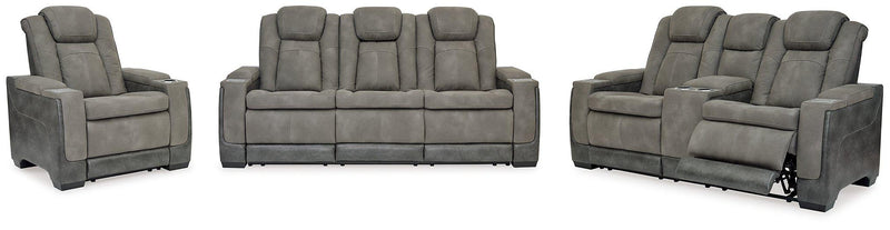 Next-Gen DuraPella Living Room Set Ashley Furniture Living Room Set Slate / 3-Piece: Sofa/Loveseat/Recliner Fresh Start Furniture