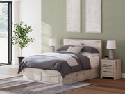 Lawroy Panel Storage Bed -  Ashley Furniture Bed  Fresh Start Furniture