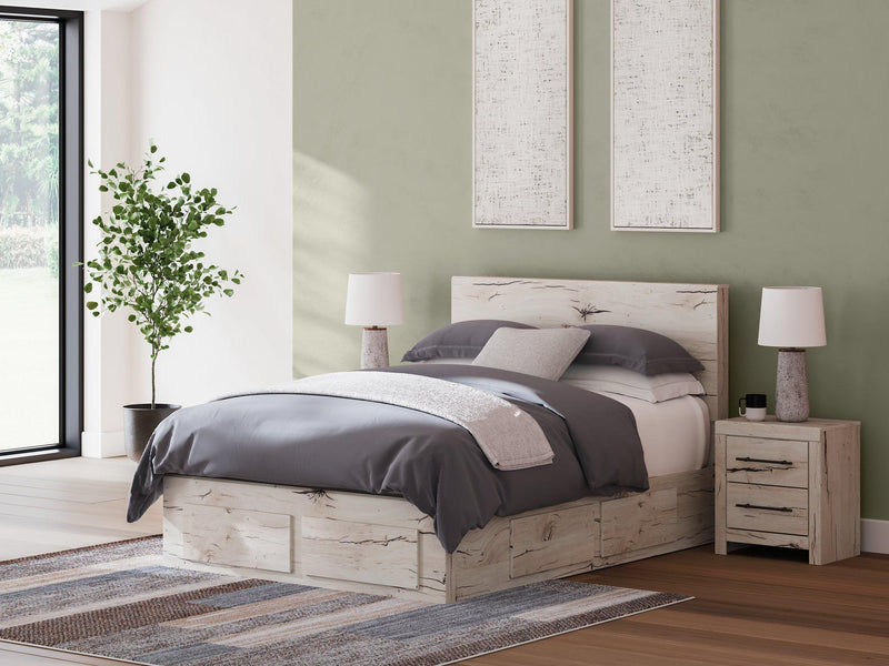 Lawroy Panel Storage Bed -  Ashley Furniture Bed  Fresh Start Furniture