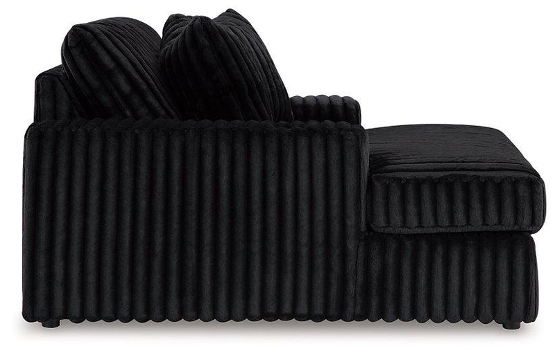 Midnight-Madness Oversized Chaise Ashley Furniture Chair  Fresh Start Furniture