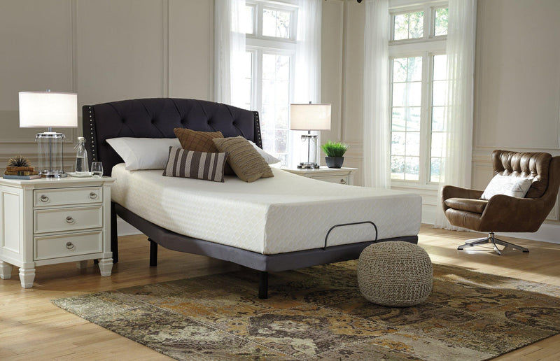 Chime 12 Inch Memory Foam Mattress in a Box -  Ashley Furniture Memory Foam Mattress  Fresh Start Furniture