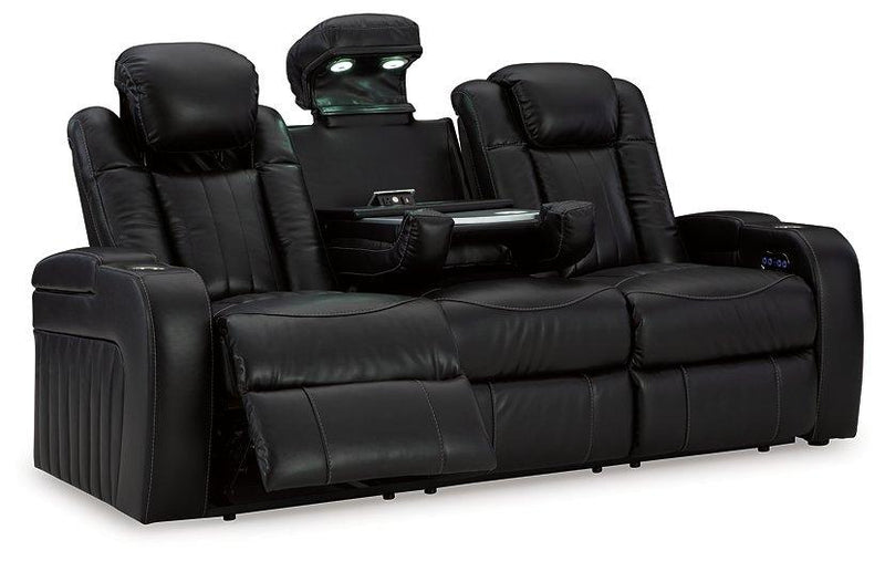 Caveman Den Upholstery Package -  Ashley Furniture Living Room Set  Fresh Start Furniture
