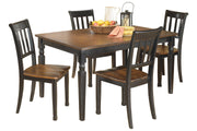 Owingsville Dining Room Set Ashley Furniture Dining Room Set Dining Table/4-Dining Chair Fresh Start Furniture