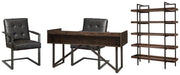 Starmore Home Office Set Ashley Furniture Home Office Set Desk/Bookcase/2-Desk Chair Fresh Start Furniture