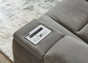 Next-Gen DuraPella Power Reclining Loveseat with Console Ashley Furniture Loveseat  Fresh Start Furniture