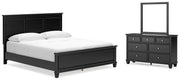 Lanolee Bedroom Set Ashley Furniture Bedroom Set 5-Piece: Dresser & Mirror/Bed (Headboard, Footboar Fresh Start Furniture