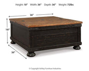 Valebeck Occasional Table Set -  Ashley Furniture Table Set  Fresh Start Furniture