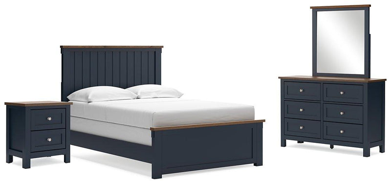 Landocken Bedroom Package Ashley Furniture Bedroom Set Full / 6-Piece: Bed(Headboard,Footboard,Rails)/Dre Fresh Start Furniture