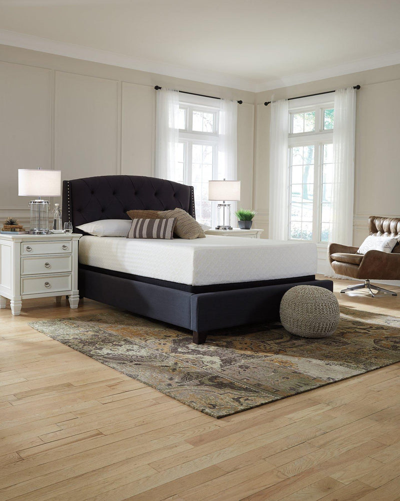 Chime 12 Inch Memory Foam Mattress in a Box -  Ashley Furniture Memory Foam Mattress  Fresh Start Furniture