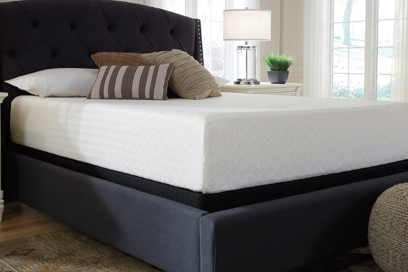 Chime 12 Inch Memory Foam Mattress in a Box -  Ashley Furniture Memory Foam Mattress  Fresh Start Furniture