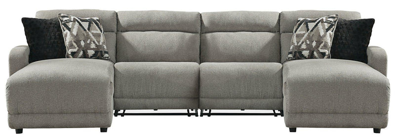 Colleyville Power Reclining Sectional with Chaise -  Ashley Furniture Sectional  Fresh Start Furniture