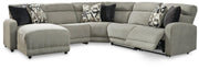 Colleyville Power Reclining Sectional with Chaise -  Ashley Furniture Sectional  Fresh Start Furniture