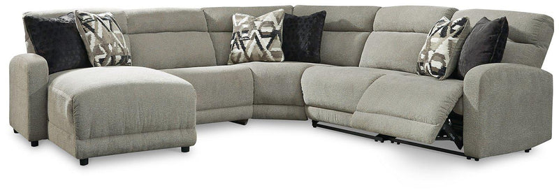 Colleyville Power Reclining Sectional with Chaise -  Ashley Furniture Sectional  Fresh Start Furniture