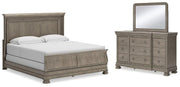 Lexorne Bedroom Set Ashley Furniture Bedroom Set 5-Piece: Dresser & Mirror/Bed (Headboard, Footboar Fresh Start Furniture