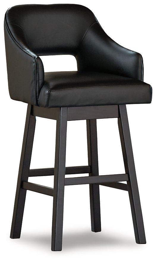 Tallenger Bar Stool Set -  Ashley Furniture Barstool Set  Fresh Start Furniture