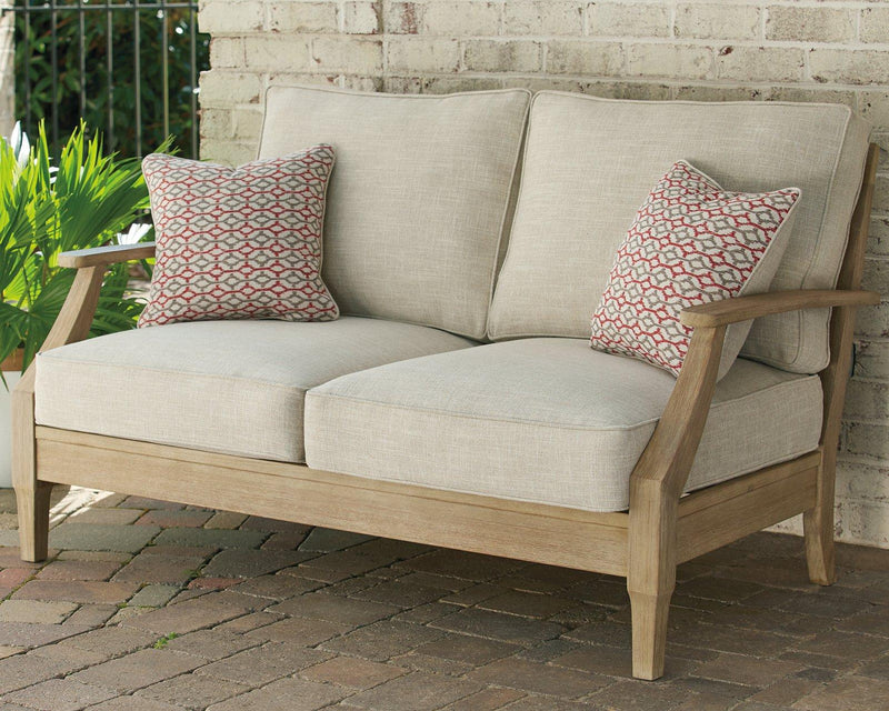 Clare View Outdoor Seating Set -  Ashley Furniture Outdoor Seating Set  Fresh Start Furniture