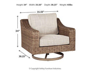 Beachcroft Outdoor Seating Set -  Ashley Furniture Outdoor Seating Set