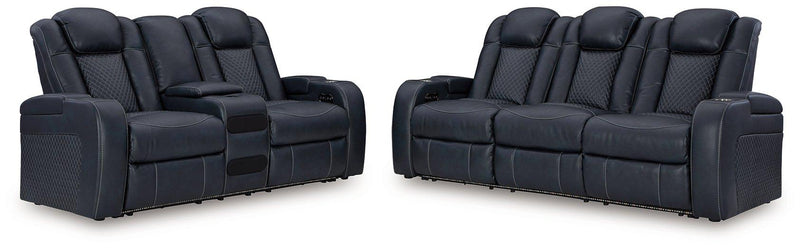 Fyne-Dyme Living Room Set Ashley Furniture Living Room Set Sofa/Loveseat / Sapphire Fresh Start Furniture