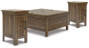 Moriville Occasional Table Set Ashley Furniture Table Set Cocktail Table Lift/2-End Table Chair Side Fresh Start Furniture