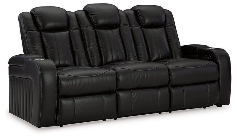 Caveman Den Upholstery Package -  Ashley Furniture Living Room Set  Fresh Start Furniture