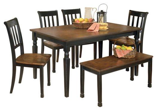 Owingsville Dining Room Set Ashley Furniture Dining Room Set Dining Table/Bench/4-Dining Chair Fresh Start Furniture