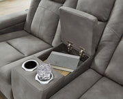 Next-Gen DuraPella Power Reclining Loveseat with Console Ashley Furniture Loveseat  Fresh Start Furniture
