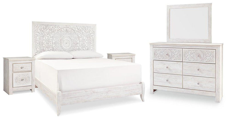 Paxberry Bedroom Set Ashley Furniture Youth Bedroom Set 7-Piece: Dresser & Mirror/Bed (Headboard, Footboar Fresh Start Furniture