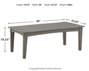 Visola Outdoor Occasional Table Set -  Ashley Furniture Outdoor Table Set  Fresh Start Furniture