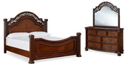 Lavinton Bedroom Set Ashley Furniture Bedroom Set 5-Piece: Bed (Headboard,Footboard,Rails)/Dresser & Fresh Start Furniture