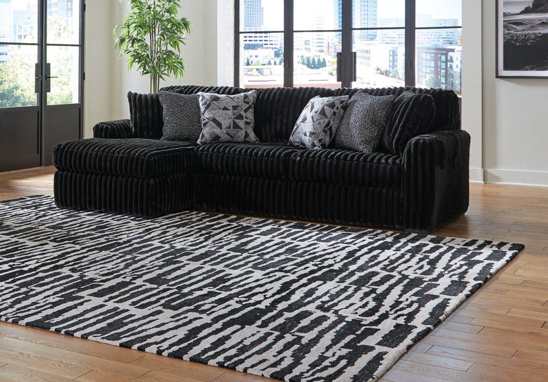 Midnight-Madness Sectional Sofa with Chaise Ashley Furniture Sectional  Fresh Start Furniture