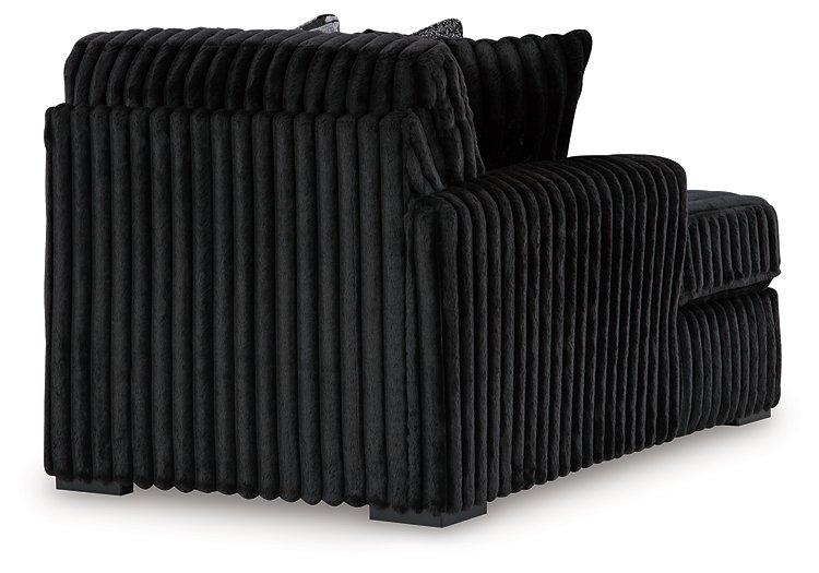 Midnight-Madness Super Chaise Ashley Furniture Sectional  Fresh Start Furniture