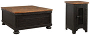 Valebeck Table Set -  Ashley Furniture Table Set  Fresh Start Furniture