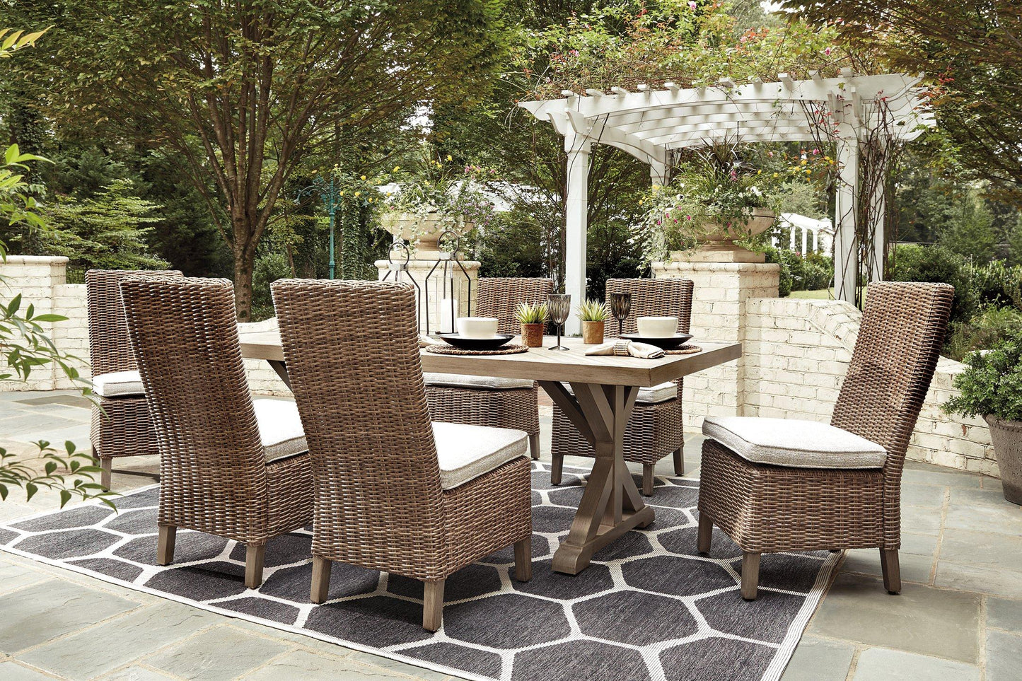 Beachcroft Outdoor Dining Set -  Ashley Furniture Outdoor Dining Set