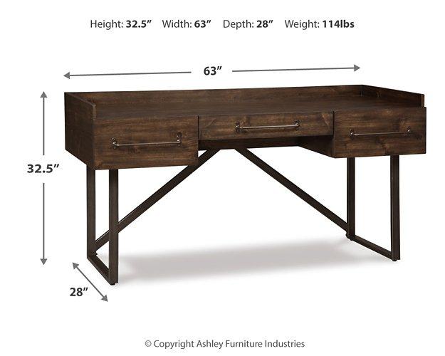 Starmore Home Office Desk with 2 Chairs Ashley Furniture Home Office Set  Fresh Start Furniture