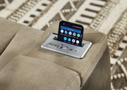 Next-Gen DuraPella Power Reclining Loveseat with Console Ashley Furniture Loveseat  Fresh Start Furniture