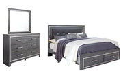 Lodanna Bedroom Set Ashley Furniture Bedroom Set Panel Bed w/ Storage / 5-Piece: Dresser & Mirror/B Fresh Start Furniture