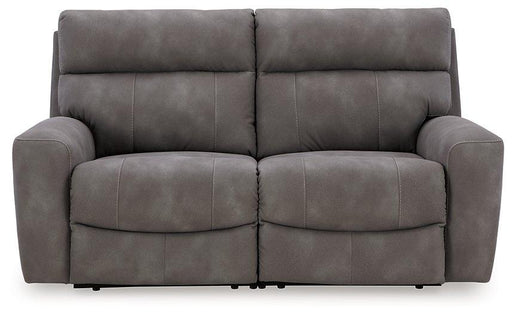 Next-Gen DuraPella Power Reclining Sectional Loveseat Ashley Furniture Sectional Slate Fresh Start Furniture