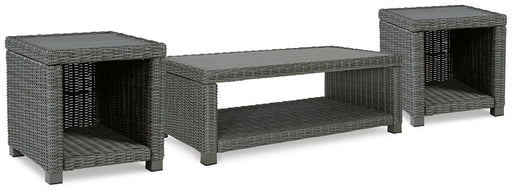 Elite Park Outdoor Occasional Table Set -  Ashley Furniture Outdoor Table Set  Fresh Start Furniture