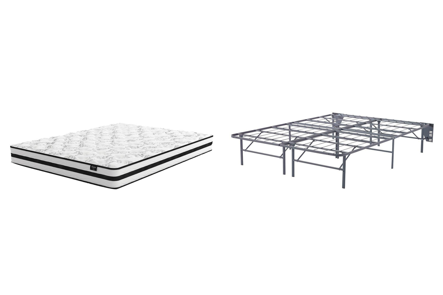 8 Inch Chime Innerspring Mattress Set Ashley Furniture