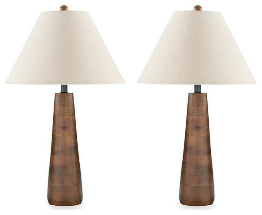 Danset Lamp Set -  Ashley Furniture Table Lamp Set  Fresh Start Furniture
