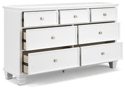 Fortman Dresser and Mirror Ashley Furniture Dresser & Mirror  Fresh Start Furniture