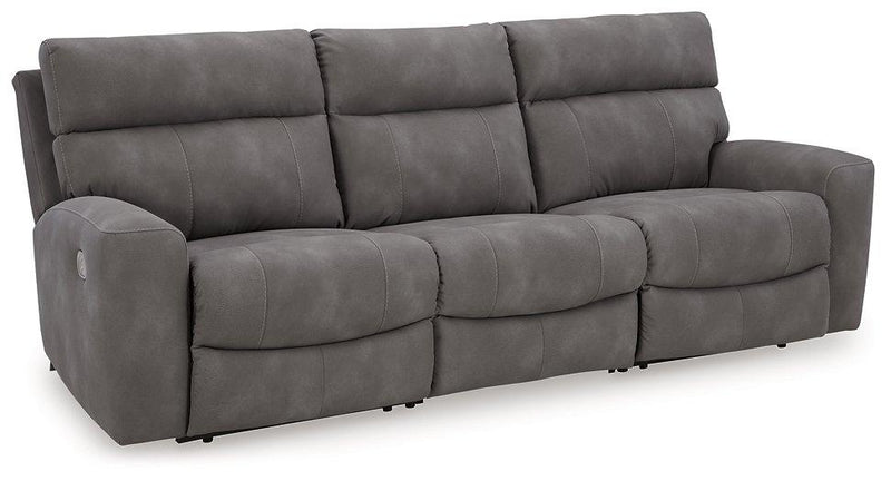 Next-Gen DuraPella Power Reclining Sectional Sofa Ashley Furniture Sectional Slate Fresh Start Furniture