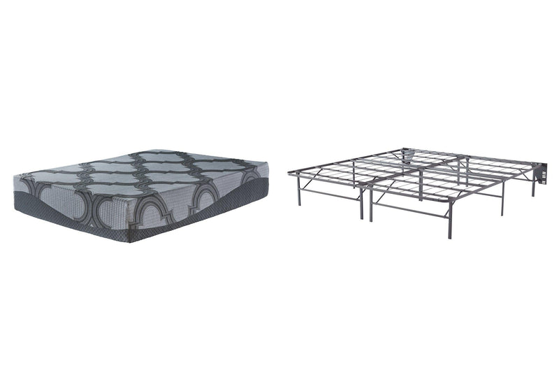 12 Inch Ashley Hybrid Mattress Set Ashley Furniture