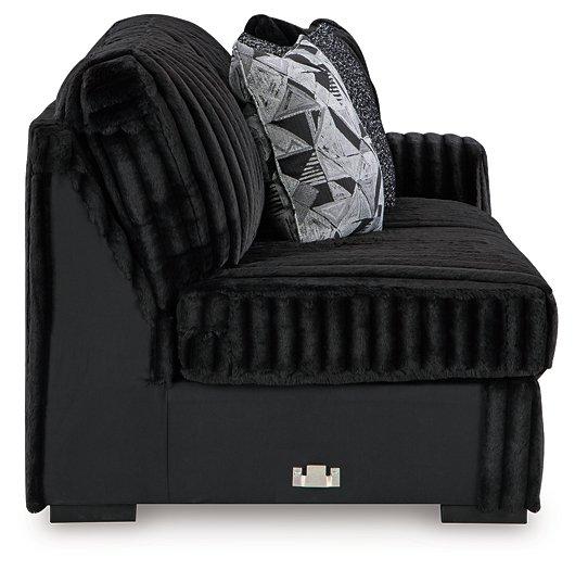 Midnight-Madness Sectional Sofa with Chaise Ashley Furniture Sectional  Fresh Start Furniture
